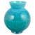 1980s Malanit Series Vase in Turquoise Art Glass by Eva Englund for Pukeberg, 1980s For Sale - Image 5 of 5