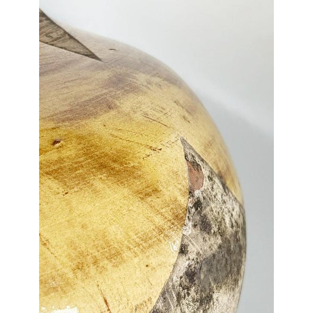 Vintage French Glazed Pottery Jar, 1960s For Sale - Image 10 of 12
