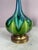 Royal Haeger Vintage Drip Glaze Ceramic Pottery Onion Shape Table Lamp For Sale - Image 4 of 7