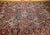 Red Vintage Oversized Persian Bakhtiari Rug, Hand-Knotted Wool, Vase Panel Pattern, Red & Ivory, 11x17 For Sale - Image 8 of 17