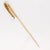 Signed Brassler Co. Art Deco 14k Yellow Gold & Seed Pearl Stick Pin For Sale - Image 10 of 13