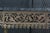 Mid 20th Century Mid 20th Century Attributed Oscar Bach Neoclassical Bronze Wrought Iron Marble Console Table 43" For Sale - Image 5 of 16