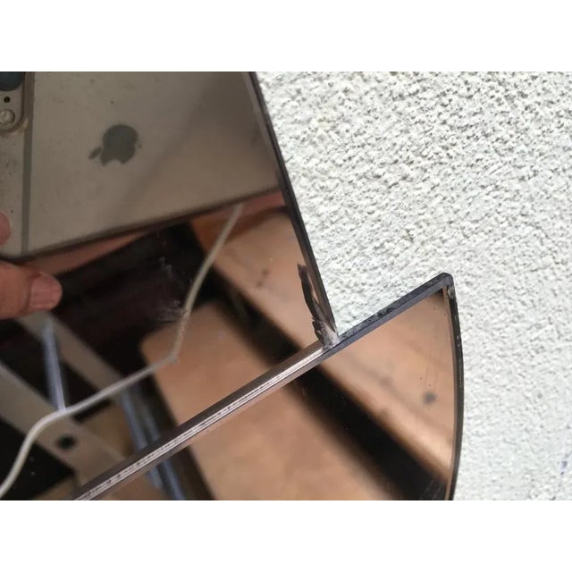 1990s Art Deco Beveled Crystal Mirror, 1990s For Sale - Image 5 of 12