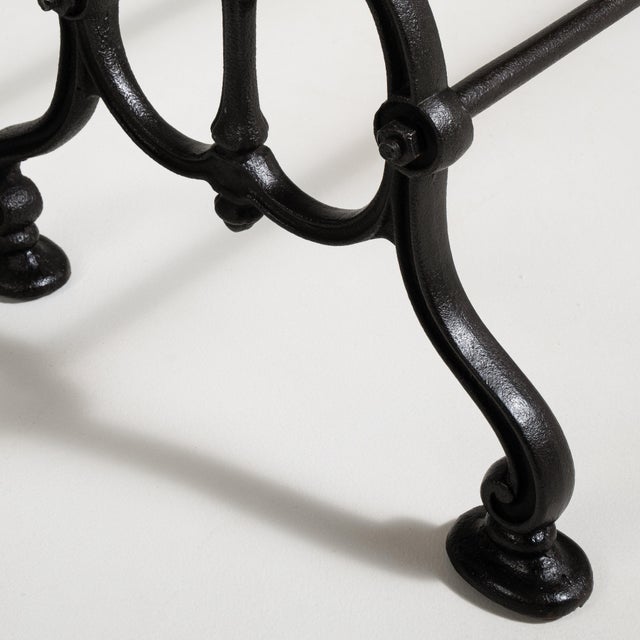 Cast Iron Bistro Table, Antique, France, 20th Century For Sale - Image 11 of 18
