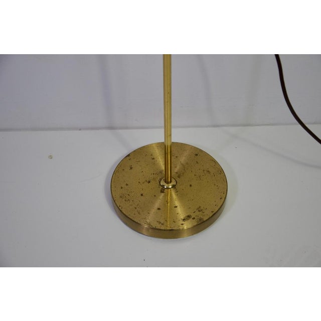 Gold Adjustable Brass Floor Lamp, Germany, 1970s For Sale - Image 8 of 18