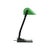 Bauhaus Art Deco Model 52 Banker's Desk Lamp with Green Enamel Shade from Erpe, 1920s For Sale - Image 3 of 11