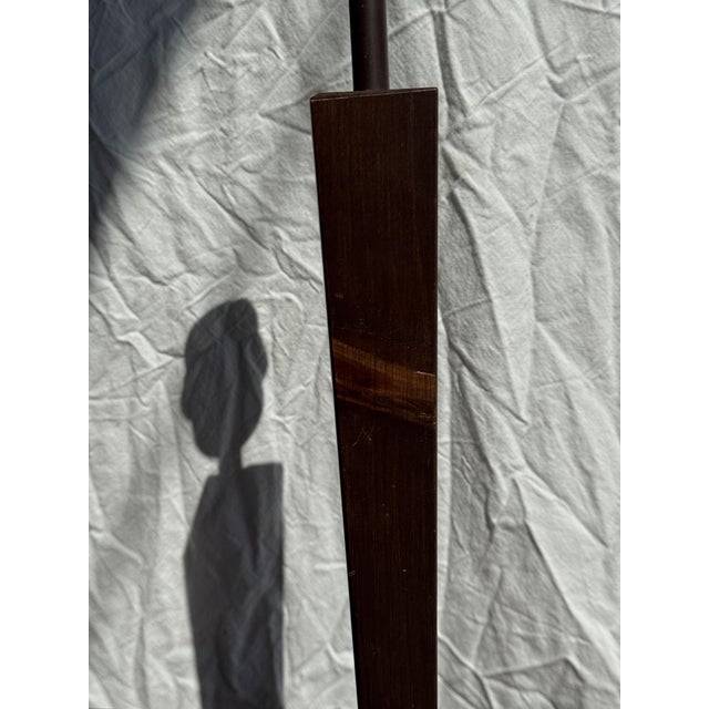 Vintage Wooden Lamp, 1980s For Sale - Image 4 of 12