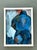 Abstract Blue Figurative Painting on Canvas For Sale - Image 9 of 15