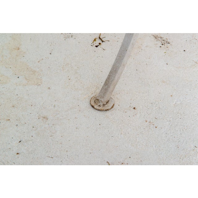 Traditional Molla Wrought Iron, Glass Top Table, Four Chairs, 1940s For Sale - Image 3 of 12