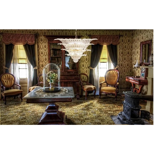 Vintage Italian Chandelier, 1980 For Sale - Image 10 of 17