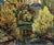 1990s 1990s Cathedral of the Pacific Landscape, II Impressionist Style Oil Painting For Sale - Image 5 of 5