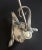 Art Nouveau Vintage/Antique Art Nouveau Silver Taper Candle Stick Holder For Sale - Image 3 of 8