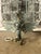 Pair of Gothic Revival Metal Iron Dragon Sconces For Sale In Los Angeles - Image 6 of 12