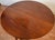 1910s Antique English Hepplewhite Mahogany Inlaid Console Table / Game Table For Sale - Image 9 of 10