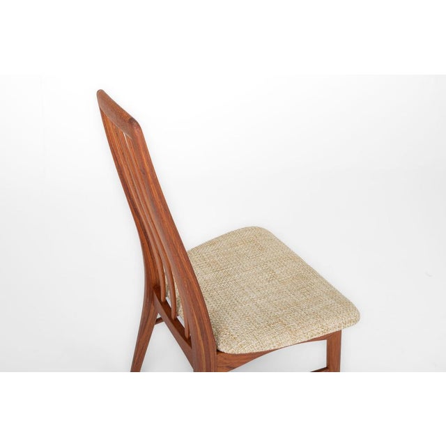Beige Vintage Eva Dining Chairs by Niels Koefoed for Koefoeds Hornslet, 1960s, Set of 12 For Sale - Image 8 of 13
