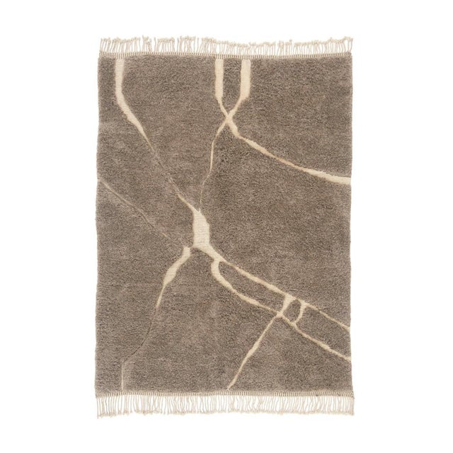 Hand-Knotted Wool Rug by Azele Studio For Sale - Image 10 of 10