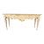 Neoclassical Italian Console Table For Sale