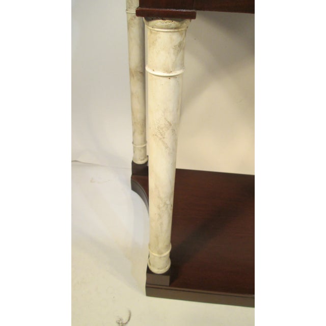 1940s Kittinger Marble Top Console For Sale - Image 5 of 10