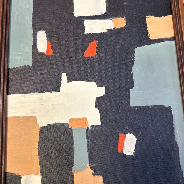 2020s Two Contemporary Original Abstract Paintings by Stephen Heigh “County Line #1-2” - Set of Two For Sale - Image 5 of 8