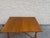 Vintage Cushman Style Solid Wood Maple Dining Table With Leaf For Sale - Image 10 of 12
