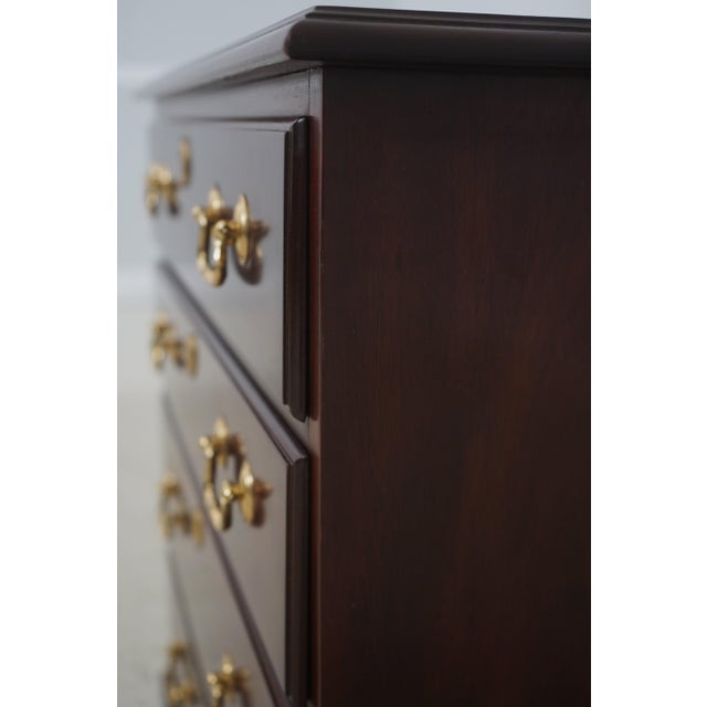 Kittinger 4 Drawer Mahogany Richmond Hill Bachelor Chest For Sale - Image 14 of 16