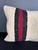 Contemporary Turkish Hemp Pillow Cushion Natural Beige Red Pillow Cushion Cover 16" x 24" For Sale - Image 3 of 4