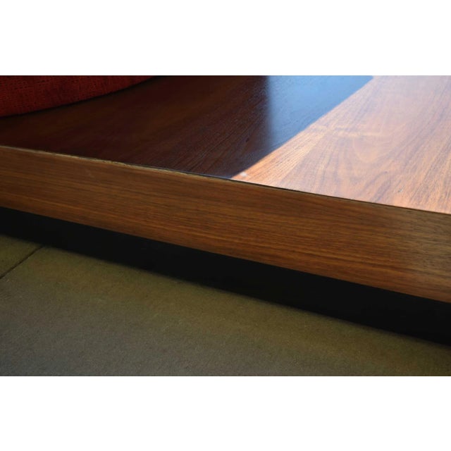 Wood Large Adrian Pearsall Platform Sofa, Attributed For Sale - Image 7 of 9