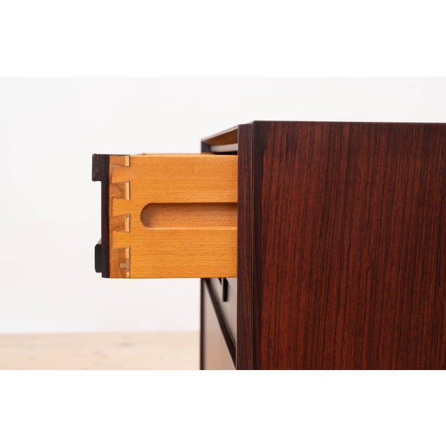 Brown Italian Bedside Cabinets attributed to Bernini, Italy, 1965, Set of 2 For Sale - Image 8 of 13