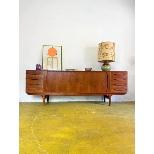 Vintage Danish U15 Sideboard by Johannes Andersen, 1950s For Sale - Image 11 of 11