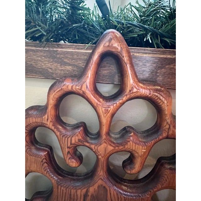 This mirror is beautiful. It has one dent in the wood but is otherwise original and in excellent shape. The stamp on the...