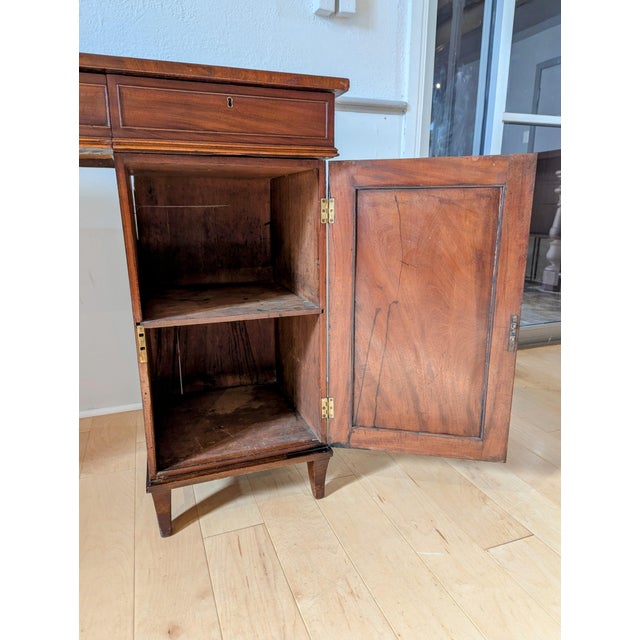 Circa 1820 English Regency Mahogany Pedestal Sideboard For Sale - Image 10 of 11