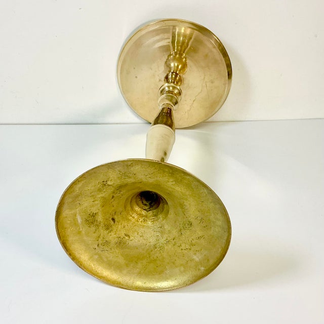 1970s Vintage Art Deco Hollywood Regency Boho Chic Brass Drinks Table. For Sale - Image 12 of 12