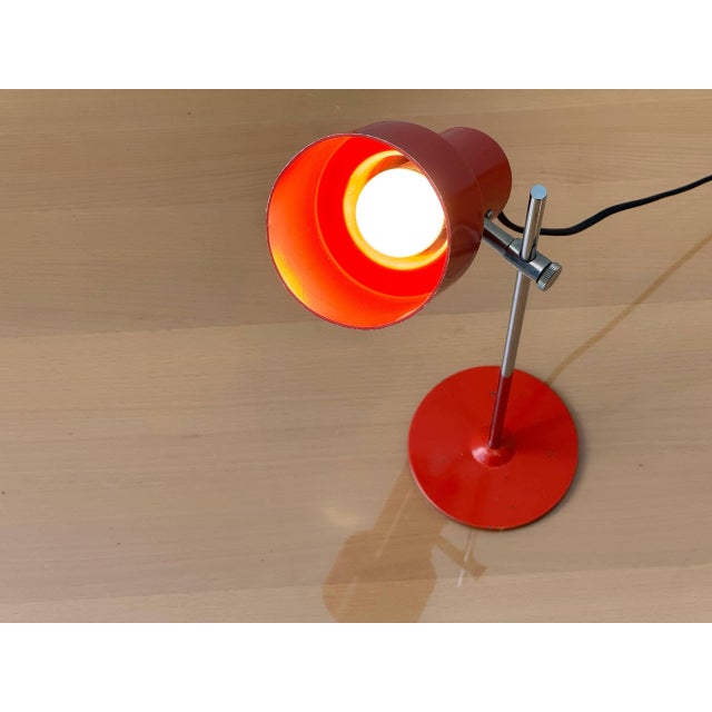 Vintage Metal Table Lamp, 1970s For Sale - Image 5 of 18