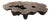 Andrianna Shamaris Organic Lightly Charred Teak Wood Coffee Table For Sale