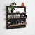 Contemporary 80×80-3 Fläpps Shoe Shelf in Black from Ambivalenz For Sale - Image 3 of 4