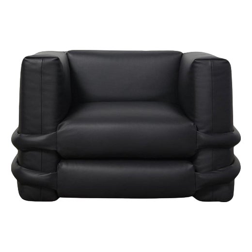 Black Cushion Sofa by Muller Van Severen for BD Barcelona For Sale