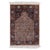 Doris Leslie Blau Small Vintage Egyptian Handmade Silk Rug For Sale