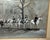 Vintage Original 1963 Mary Jo Waters JFK Presidential Funeral Acrylic Painting For Sale In New York - Image 6 of 13