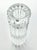 Glass Vintage French Contemporary Postmodern-Style Cylinder Column Cut Crystal Vase For Sale - Image 7 of 7