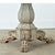French 19th Century White Marble Top Gueridon with Painted Finish For Sale - Image 11 of 17