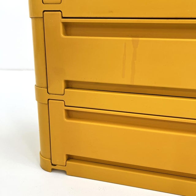 Red Model 4964 Chest of Drawers by Olaf von Bohr for Kartell, 1970s For Sale - Image 9 of 13