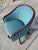Sky Blue Desk Chair by Ward Bennett For Sale - Image 8 of 12