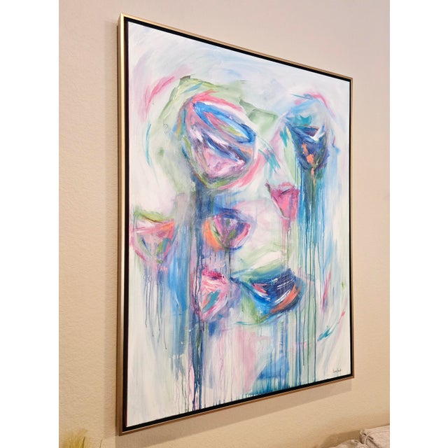 Elevate your space with this captivating, authentic contemporary masterpiece by listed artist Kimberly Loveland. As shown...