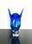 Blue Large Vintage Model 296/1/32 Cobalt Blue Art Glass Vase by Josef Hospodka for Chřibská, Czechoslovakia, 1960s For Sale - Image 8 of 10