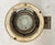 Metal English Ship's Binnacle Compass of Brass With Side Burner Light For Sale - Image 7 of 9