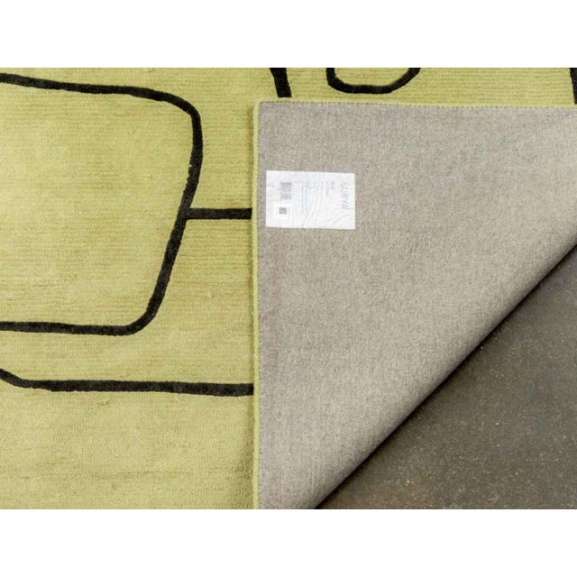 Green Surya "Rossi" Carpet, 11' 11" X 8' 11" For Sale - Image 8 of 9