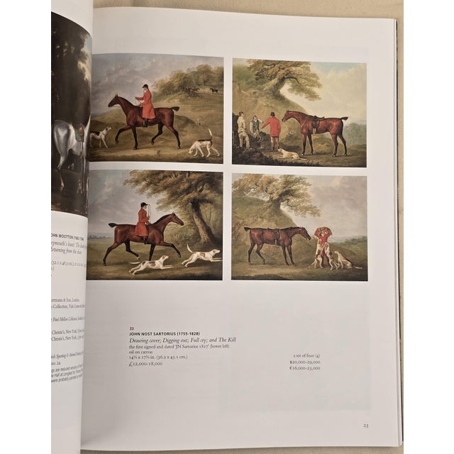 Sporting and Wildlife Art Auction Catalogue, Christie's South Kensington. December 2014 For Sale - Image 4 of 6