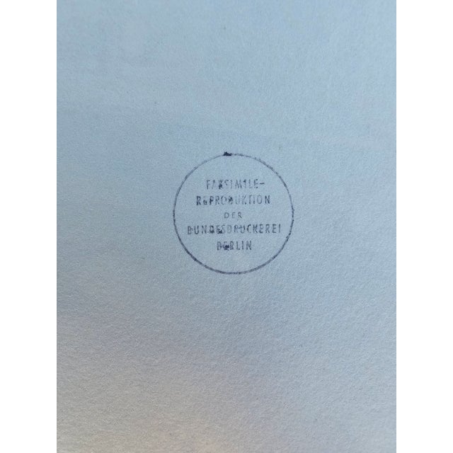 Albrecht Dürer Saint Jerome in His Study Bundesdruckerei Berlin Facsimile 20th C Framed For Sale - Image 12 of 12