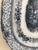 English Antique Mid-19th Century Ridgways “Grecian” Blue Transferware Graduated Platters (15”, 17”, & 19”) - Set of 3 For Sale - Image 3 of 12