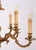 Polished Brass 10-Light Chandelier For Sale - Image 4 of 4